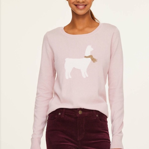 LOFT Sweaters - LOFT Llama love sweater